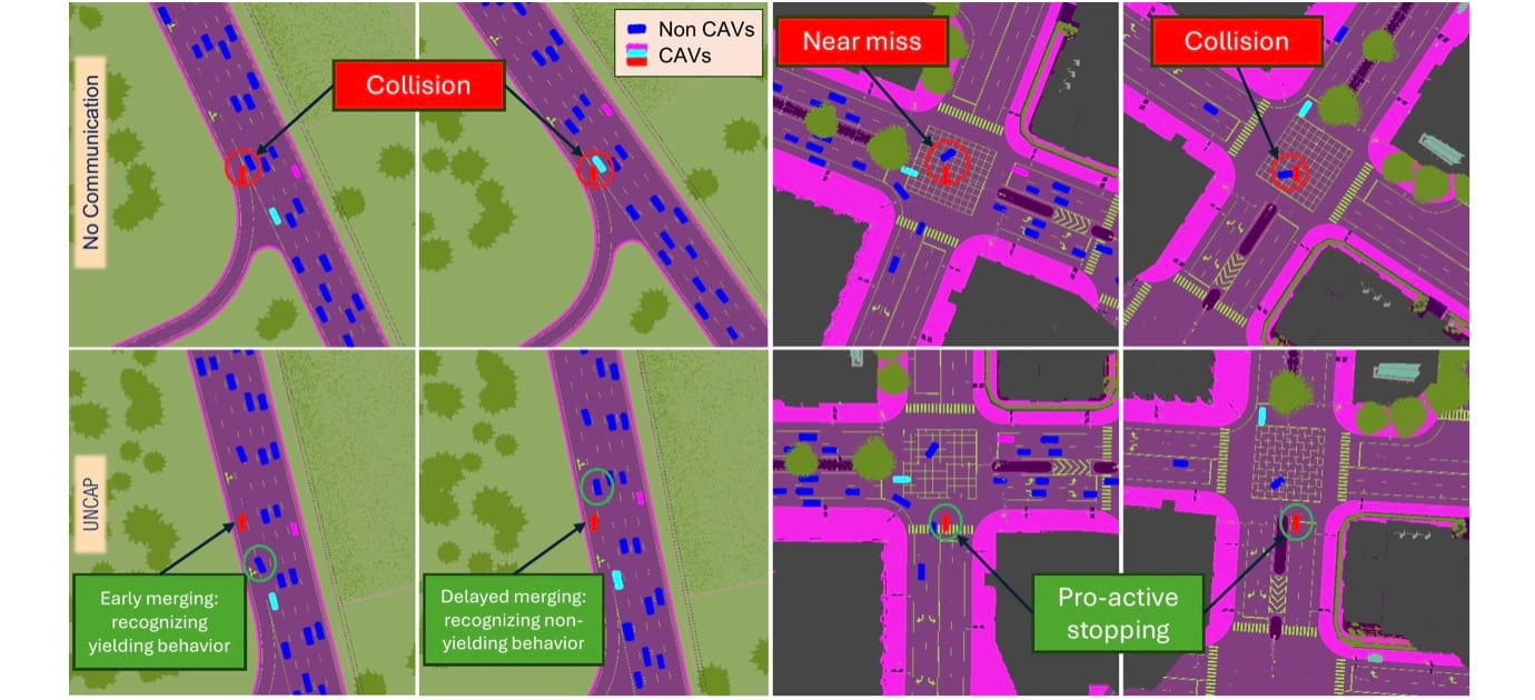 Cooperative autonomous vehicles cut bandwidth 63% using language