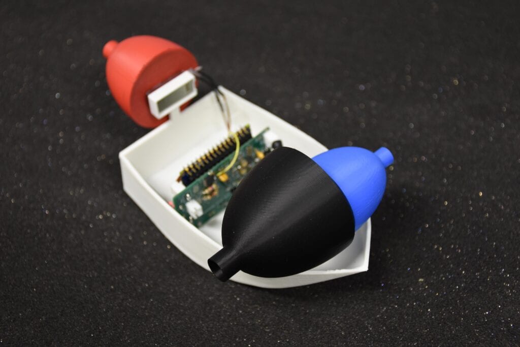 Sound-powered drones use tuned cavities to make their own thrust