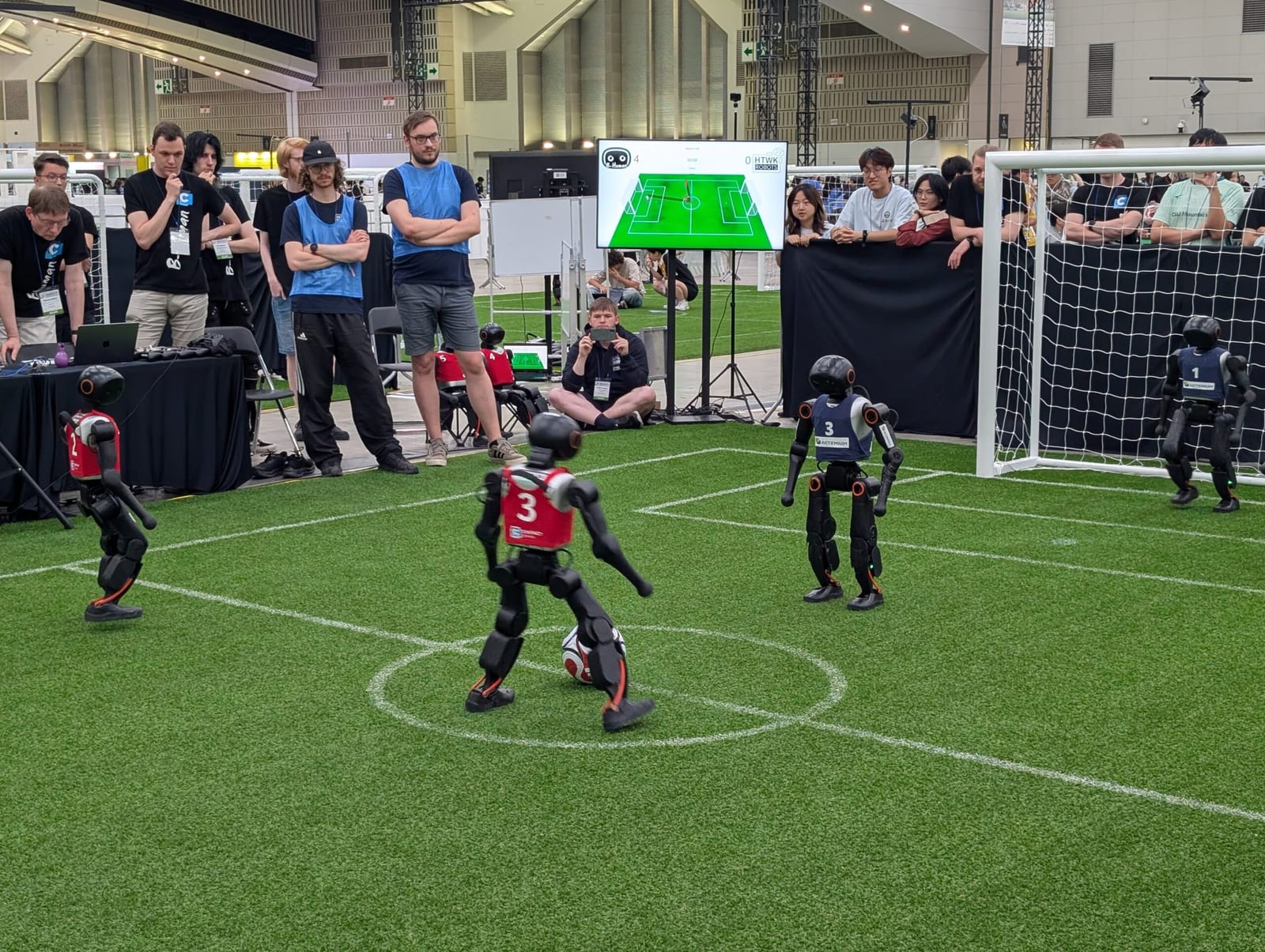 RoboCup 2026 humanoid league seeding: three leaders emerge