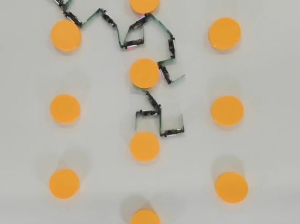 Cornell robotic collective moves like flowing soft matter