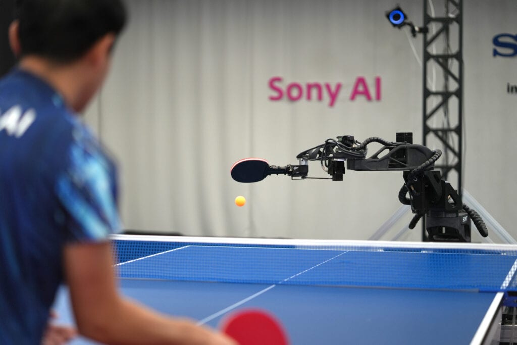 Table tennis robot Ace beats elite players in three of five matches