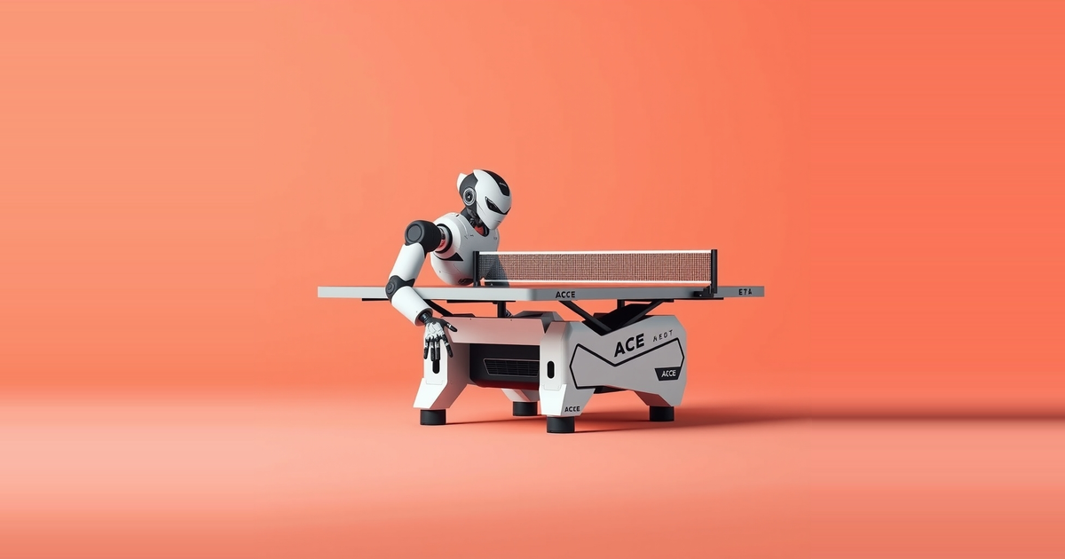 Table tennis robot Ace beats elite players in three of five matches