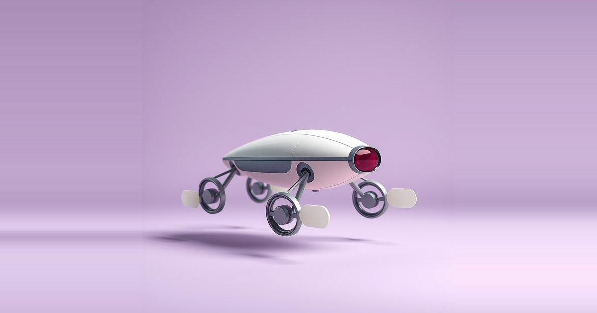 Flexible microrobots swim without sensors or software