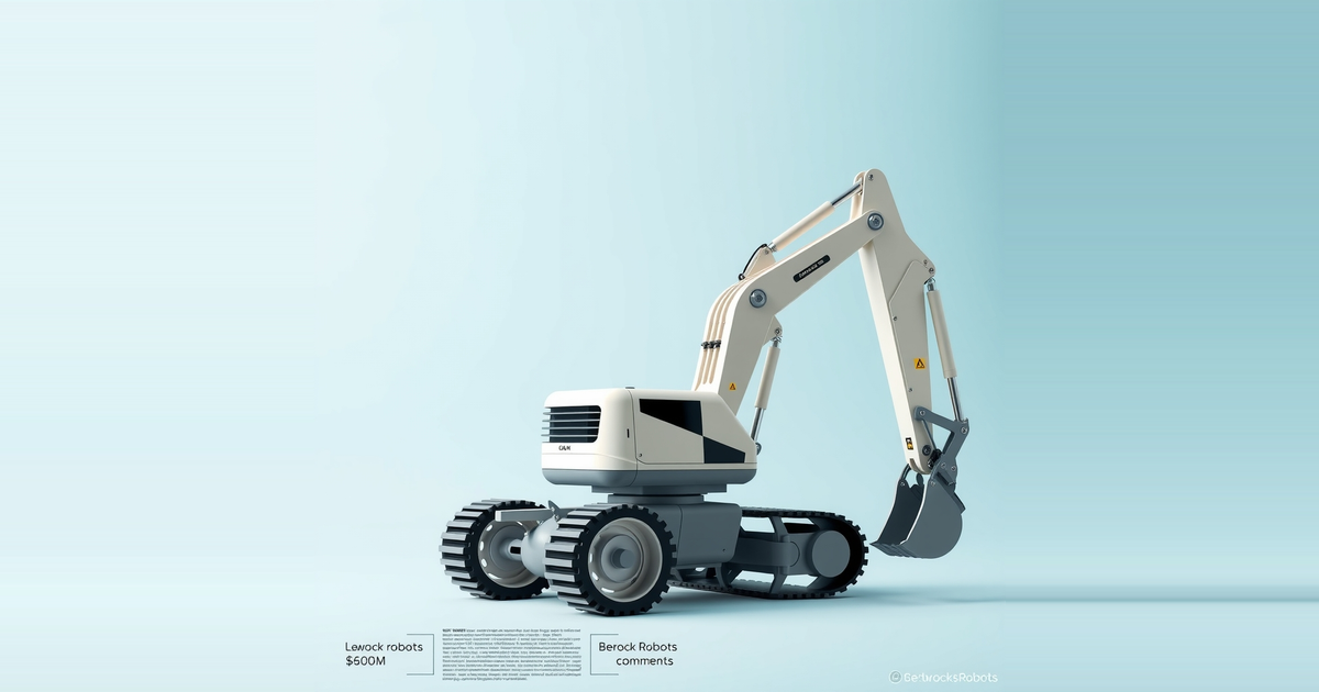 Bedrock Robotics raises $600M for autonomous excavators