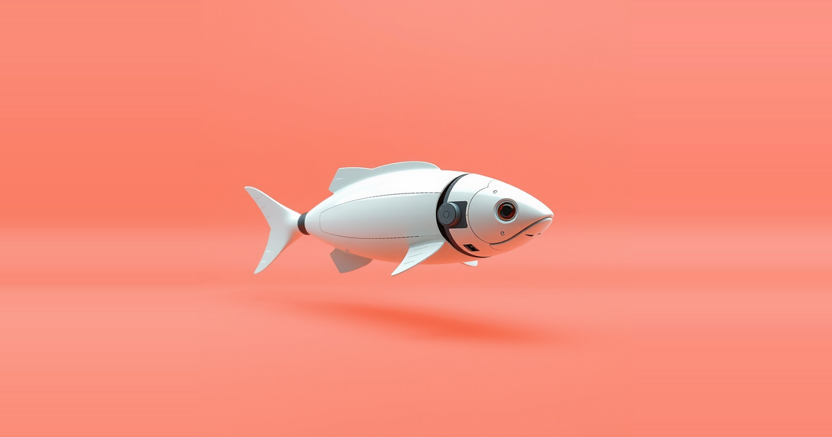 ScaFi robotic fish keeps its swim gait from 0.6 to 2.9 meters